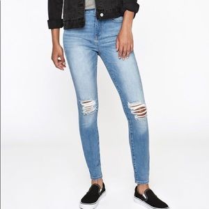 Pac Sun High-Rise Skinniest Ripped Skinny Jeans